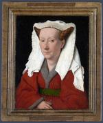 欧洲12-19世纪油画五_Eyk, Jan van - Portrait of Margareta van Eyck
